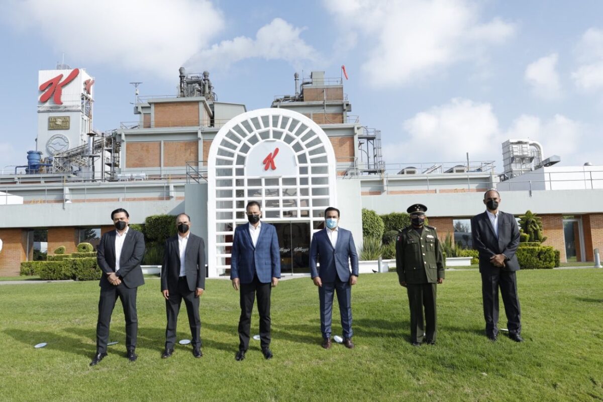 Visita Gobernador: ampliación de la planta de Kelloggs en Querétaro.