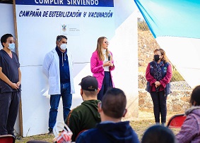 En Ezequiel Montes: Esterilizan gratuitamente a mascotas.