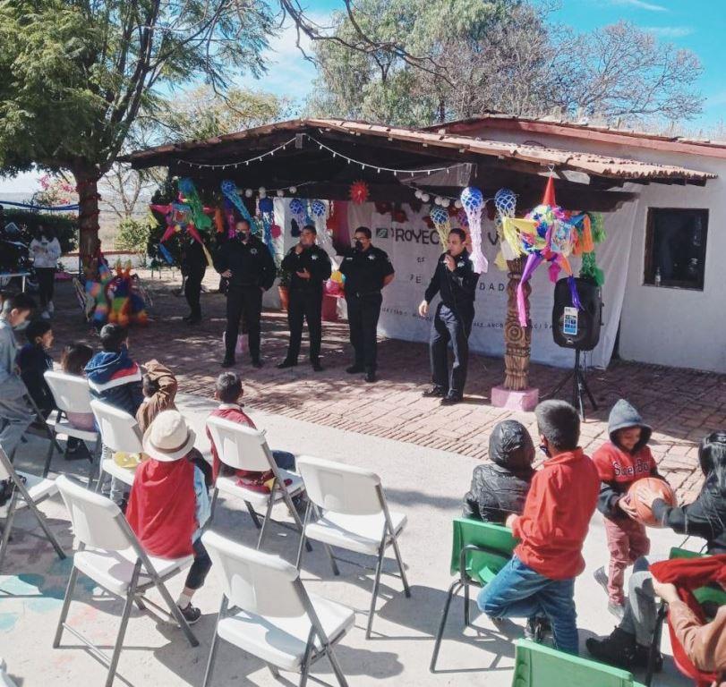 Policía Estatal: Realiza jornada en Casa Hogar de Ezequiel Montes.