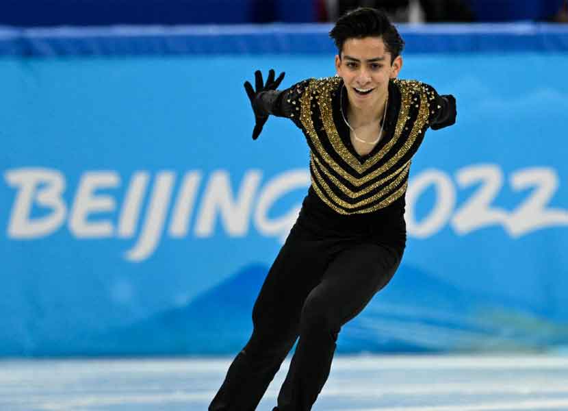 Donovan Carrillo: Llega a la final de patinaje artístico en Beijing.