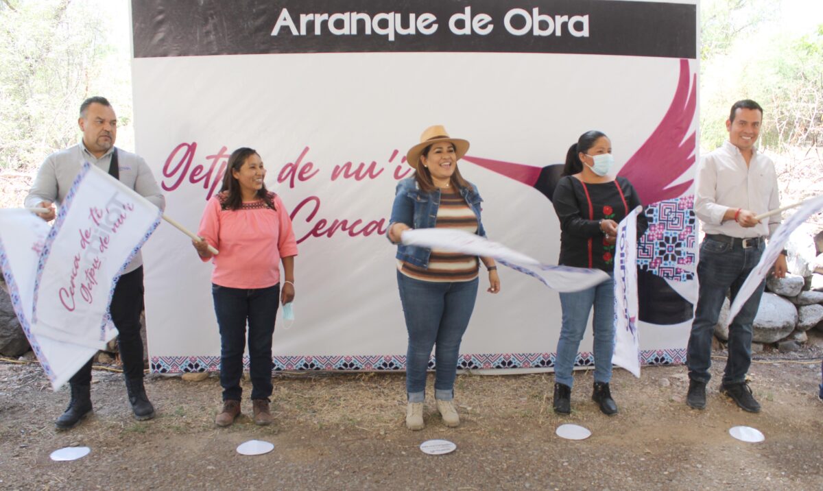 Para varias comunidades: Arranca Obra Lupita Alcántara de Santiago por 8 mdp en Tolimán