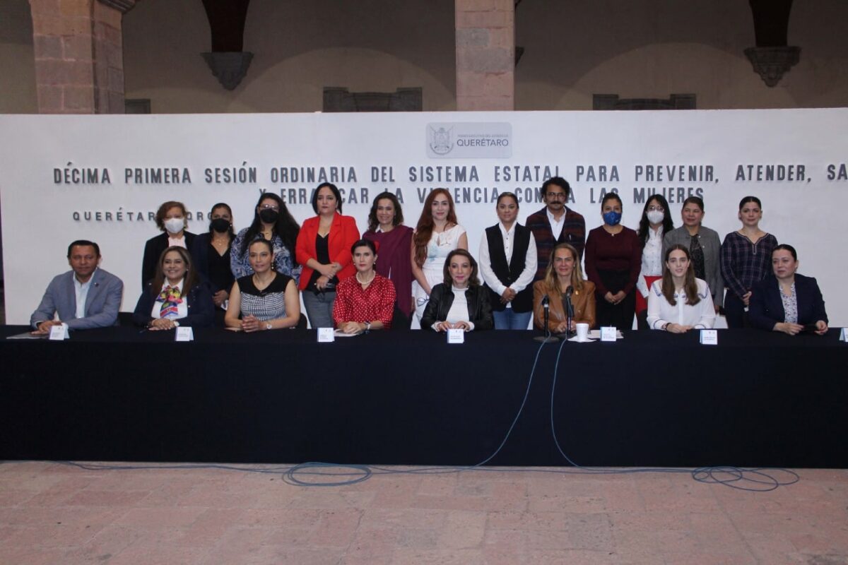 Fortalecen acciones contra la violencia hacia las mujeres en Querétaro
