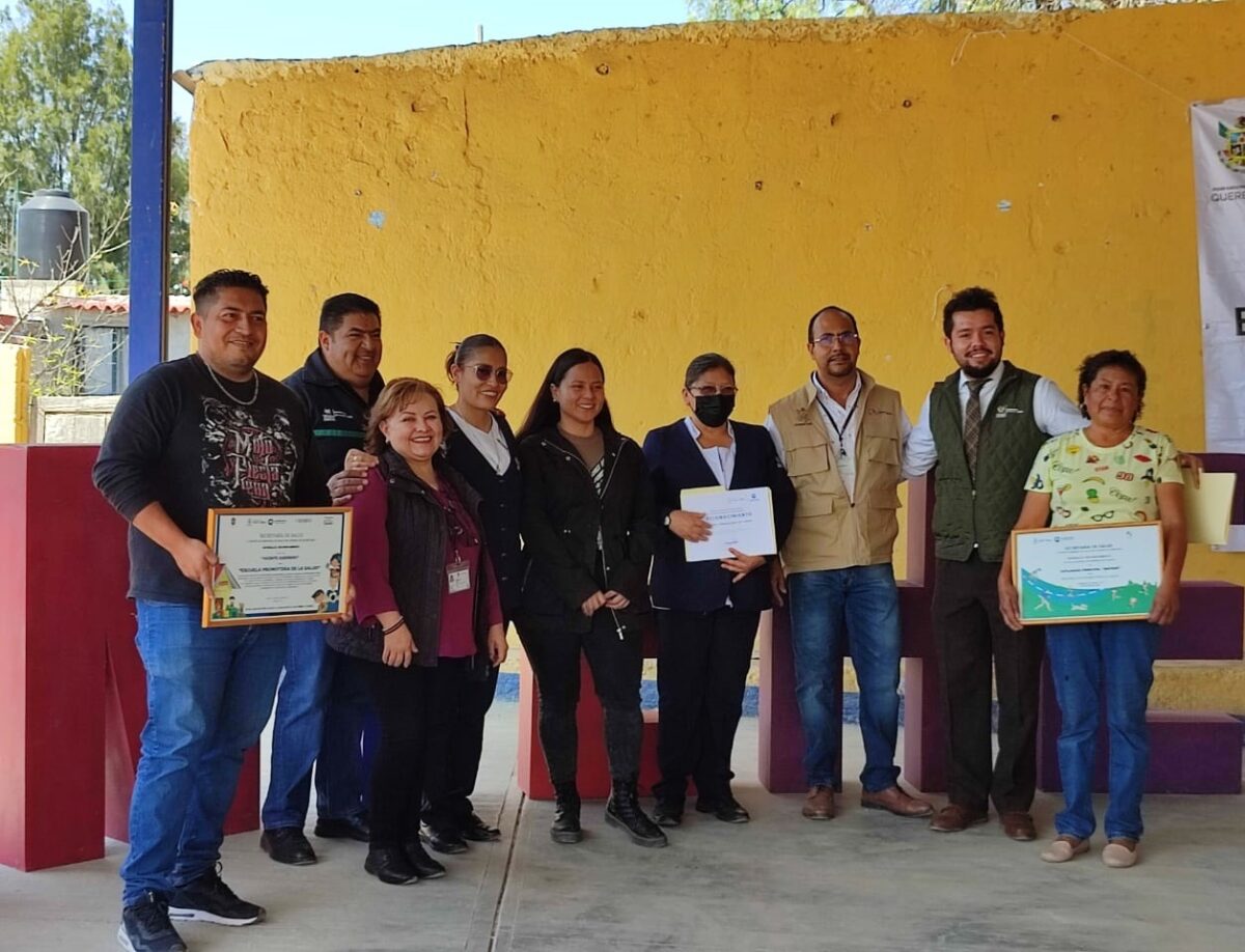 Certifica SESA a comunidad de Cadereyta como Promotora de Salud
