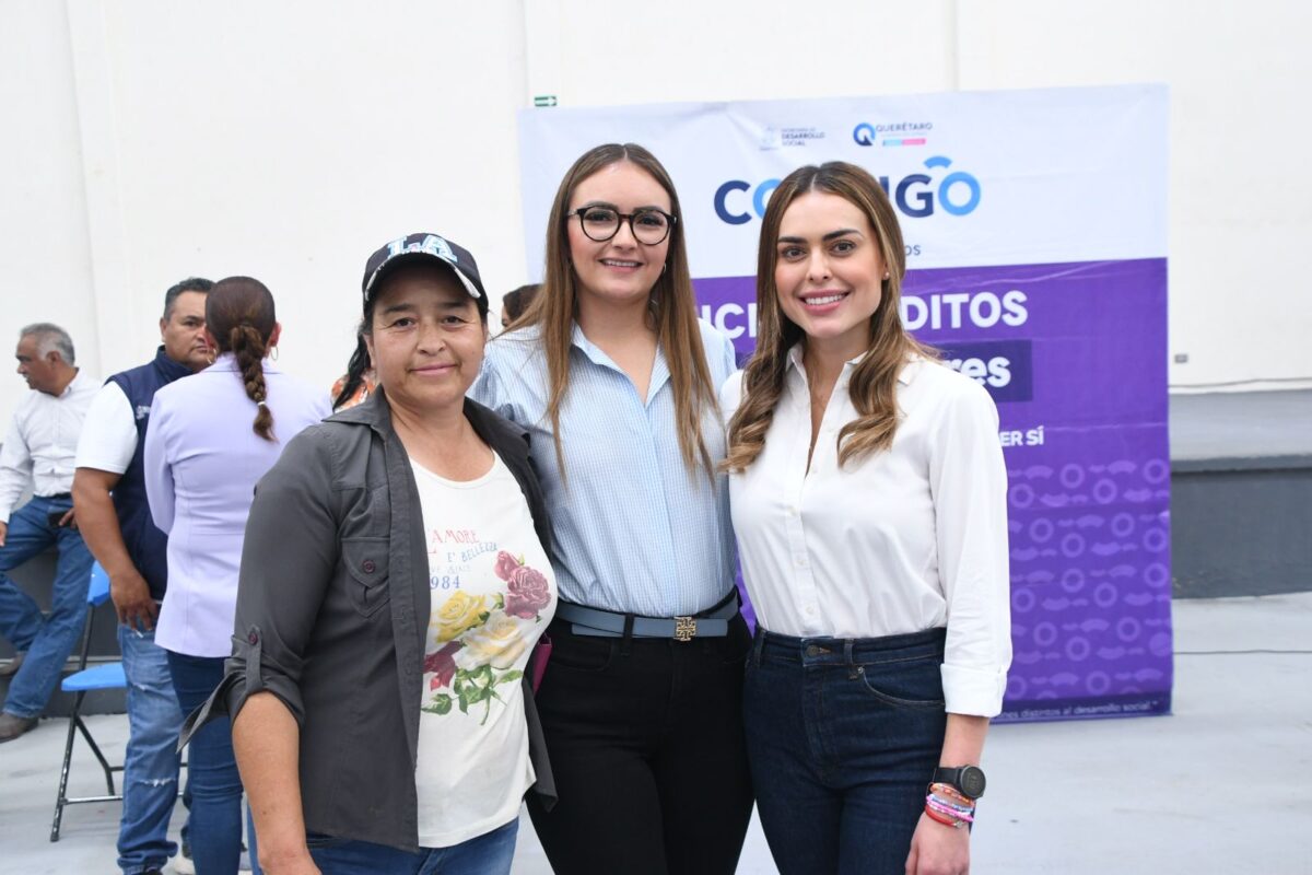 Presenta SEDESOQ Y el municipio de Ezequiel Montes el programa “Microcréditos para Mujeres”