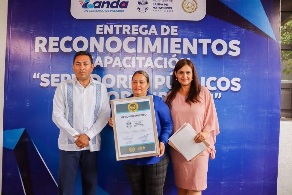 Municipio de Landa recibe reconocimiento del Sistema Estatal Anticorrupción