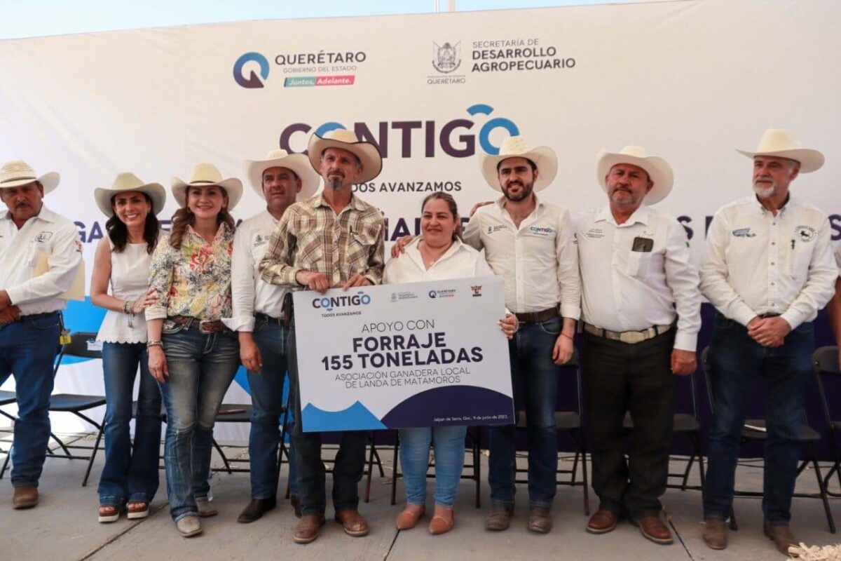Se fortalece el sector ganadero: Marina Ponce asiste a la entrega de apoyos a ganaderos