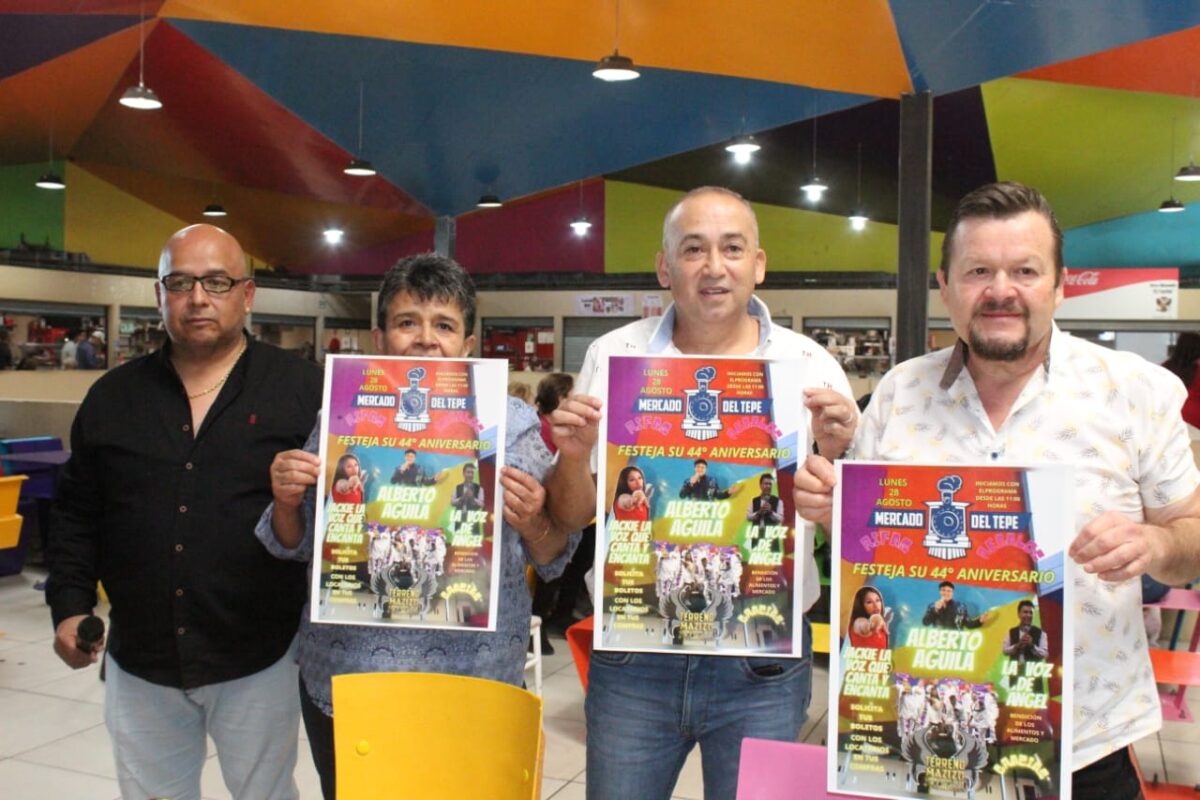 Invita Mercado del Tepe a Celebrar su 44 Aniversario