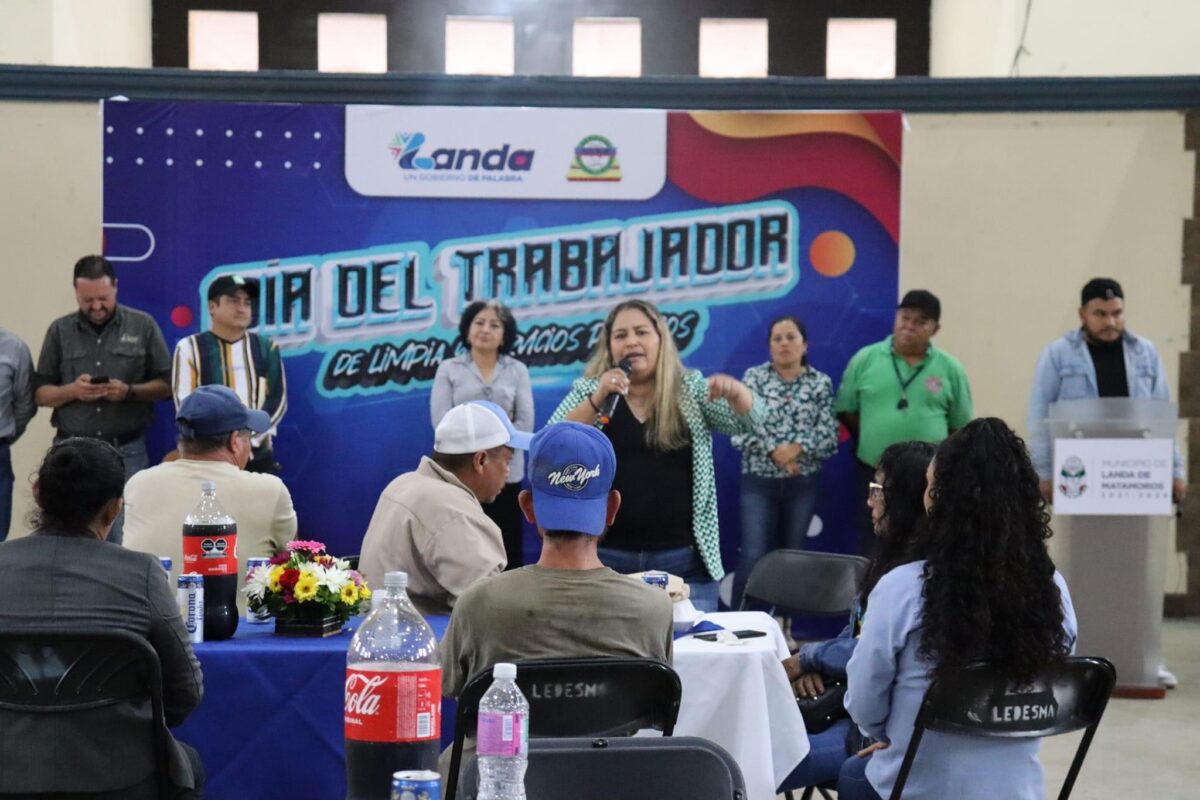 Encabeza Marina Ponce Celebración del Día del Trabajador de la Limpia