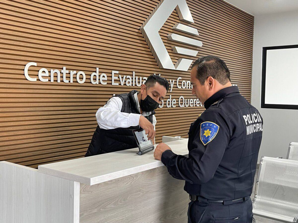 Evaluado 100 por ciento de personal de seguridad en Querétaro