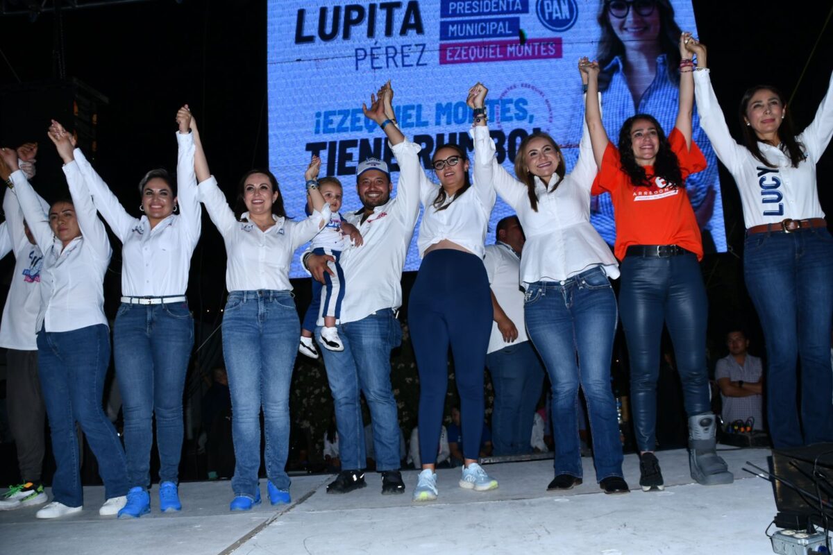 Candidatas del Partido Acción Nacional de Ezequiel Montes, se reúnen con más de 2 mil mamás ezequielmontenses
