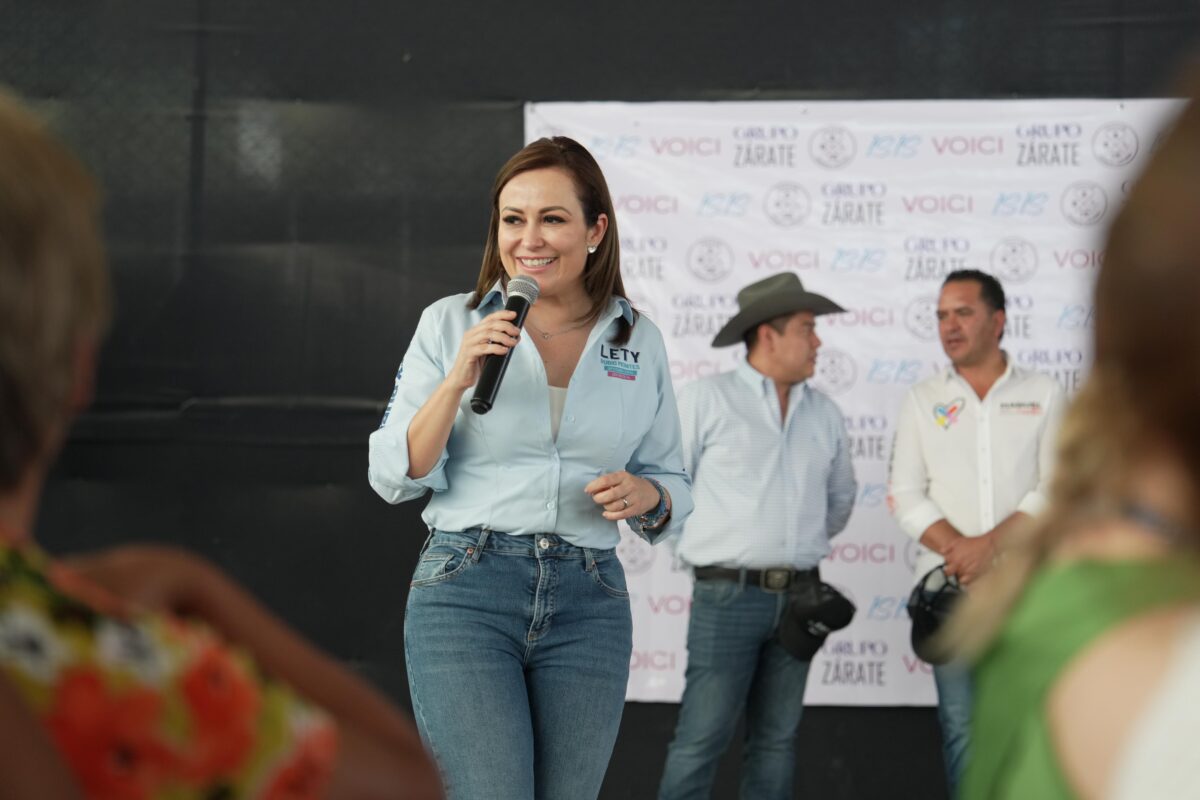 Busca Voto de Confianza Lety Rubio Montes en Colón