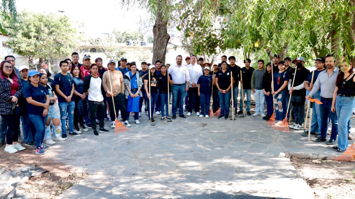 Arranca Jornada Nacional Tequios: Estudiantes, Ejército y Presidencia Municipal Realizan Limpieza y Reforestación del Río Colón