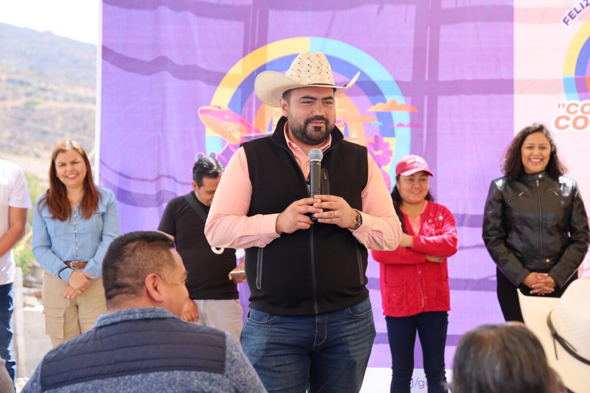 Visita Gaspar Trueba 9 comunidades de la parte alta de Colón