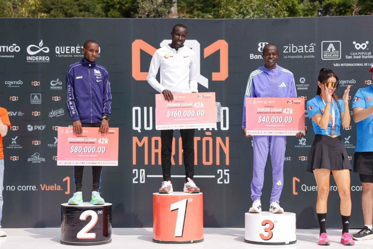 Celebran 37 mil 500 asistentes la 15ª edición del Querétaro Maratón