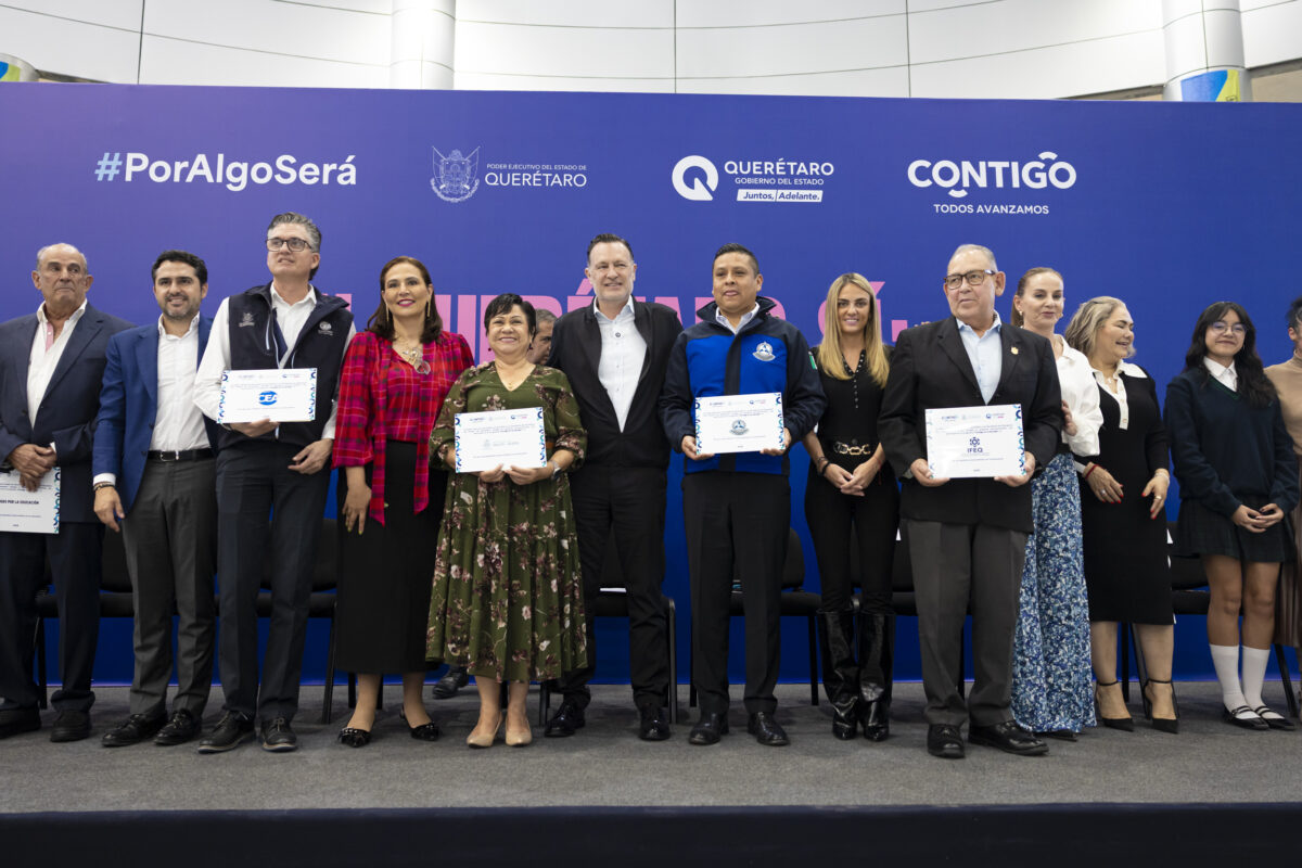 Encabeza Mauricio Kuri presentación de resultados del programa Contigo en la Escuela 2025