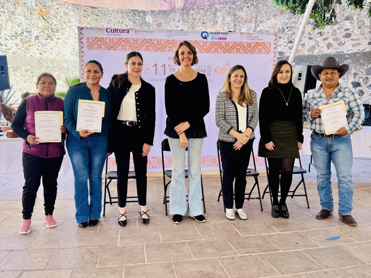 Entregan titulares de Cultura y Turismo los premios del Concurso Estatal de Artesanías 2025
