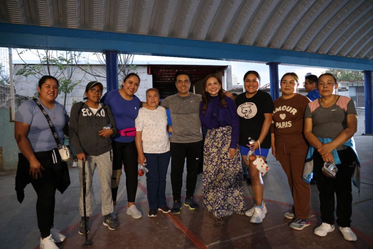 Participa Luis Nava en activación física en Colón