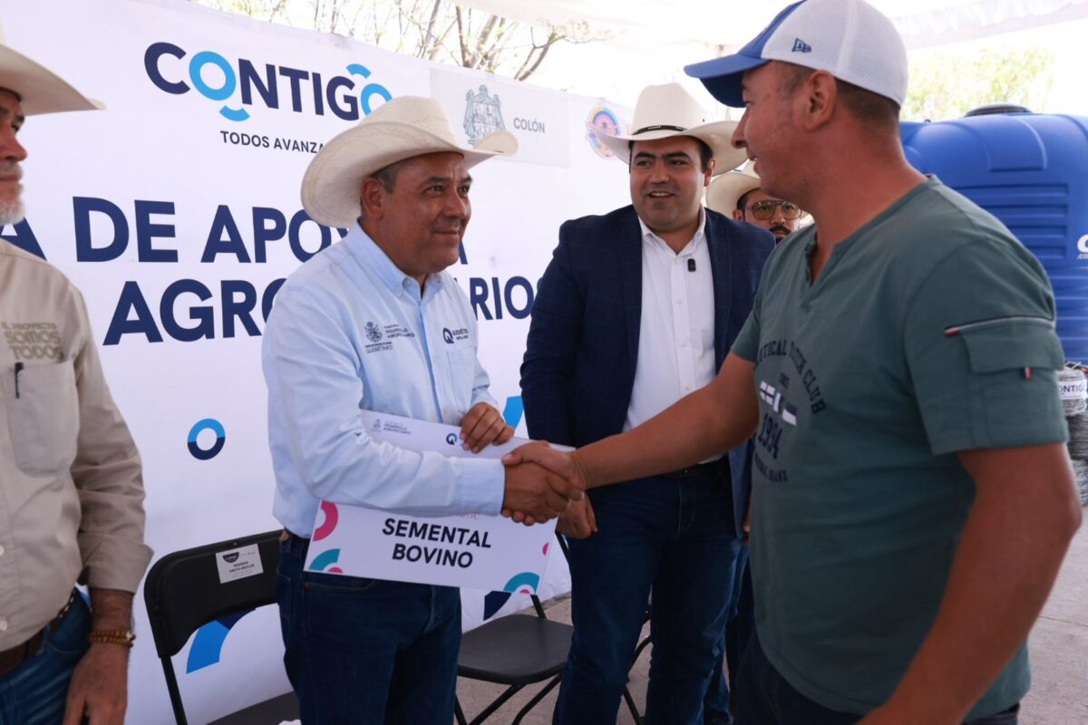 Reciben Productores de Colón Apoyos en Concurrencia