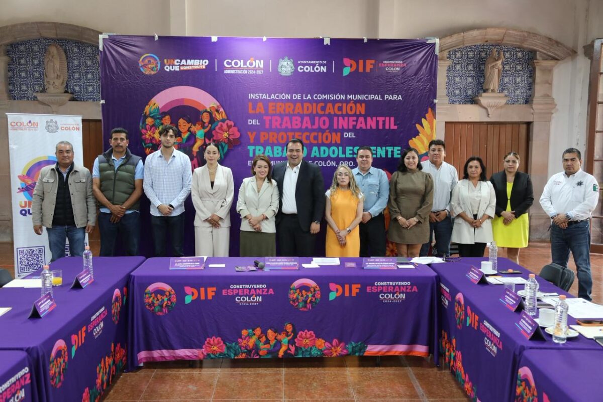 Se Instala Comisión Municipal para Erradicar el Trabajo Infantil