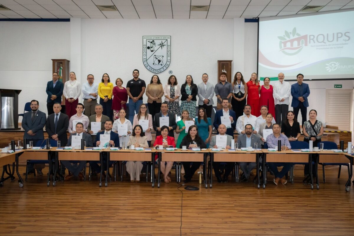 Integran en Querétaro la Red de Universidades Promotoras de la Salud