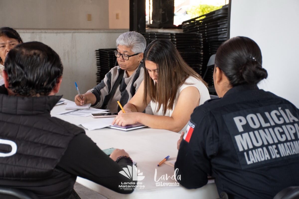 En Landa Fortalecen Redes de Apoyo Ciudadano para la Prevención del Delito