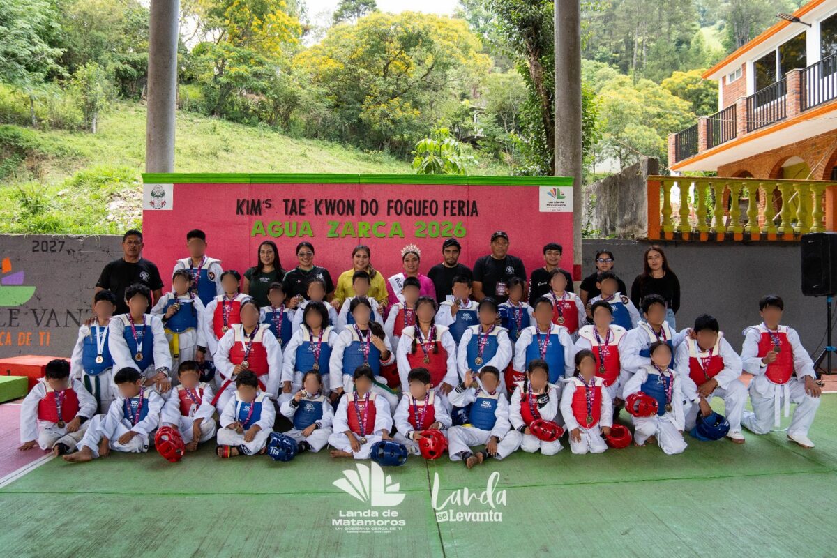 En la Feria de Agua Zarca 2026 el Taekwondo llena de energía&nbsp;
