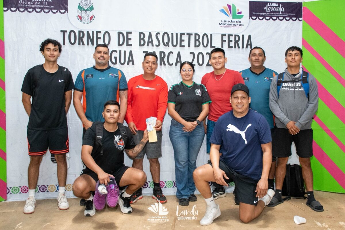 Se realiza torneo de Básquetbol en Agua Zarca&nbsp;