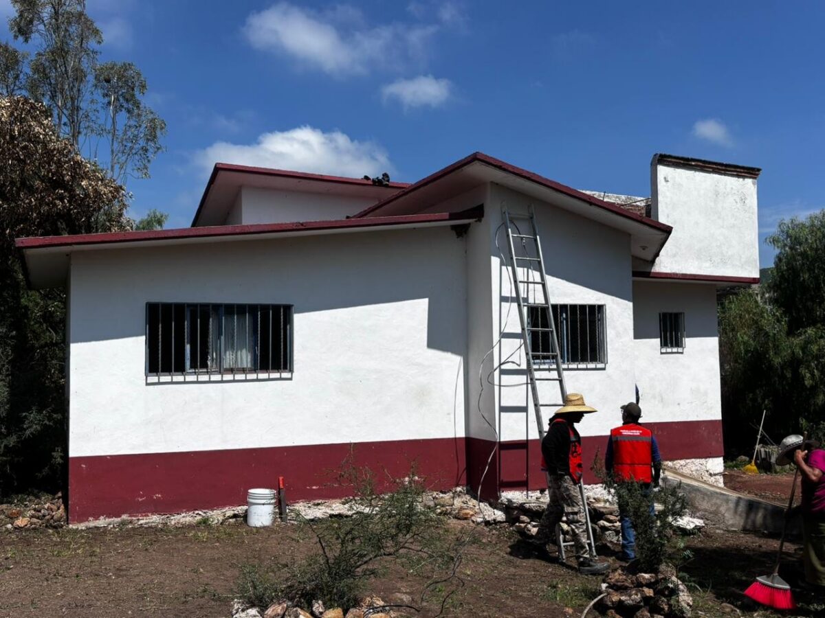 Se coordina ciudadanía y administración pública para rehabilitar “Casa de Salud” en la comunidad de Puerta de Enmedio