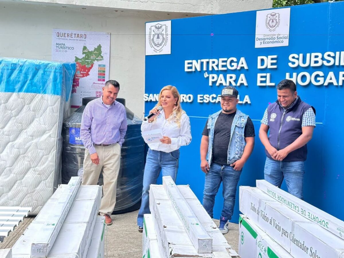 Entregan Subsidios para Mejora del Hogar en&nbsp; San Pedro Escanela&nbsp;