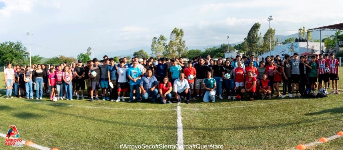 Con juego limpio y pasión por el deporte, inicia la Liga de Fútbol 7 en Arroyo Seco