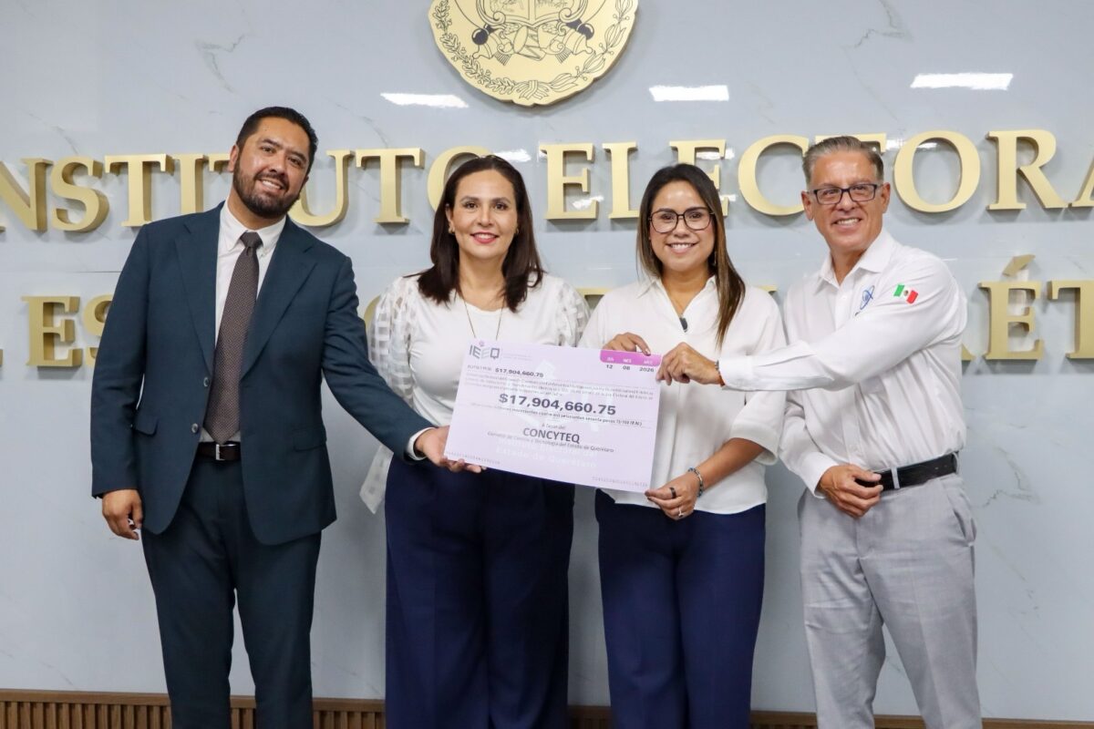 Entrega IEEQ 17.9 mdp a ciencia, tecnología e innovación en Querétaro