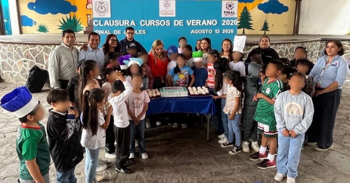 Clausuran con éxito los Cursos de Verano 2026 en Pinal de Amoles