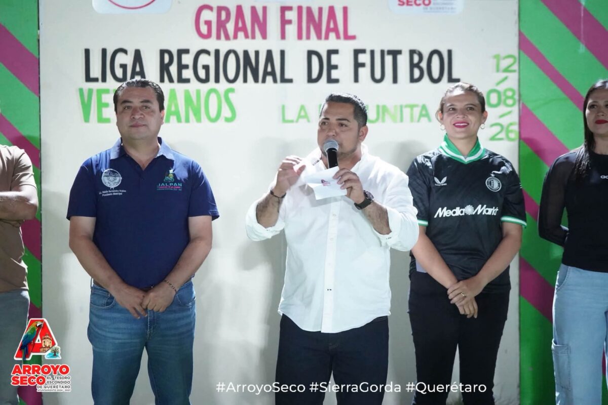 Concluye con éxito la Liga Regional de Fútbol Veteranos a cargo del Municipio