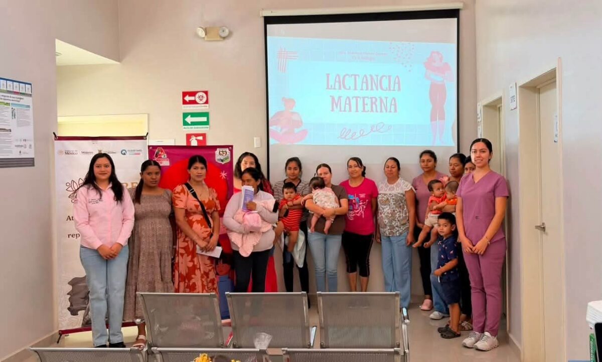 Instituto Municipal de las Mujeres promueve taller sobre lactancia materna en El Refugio