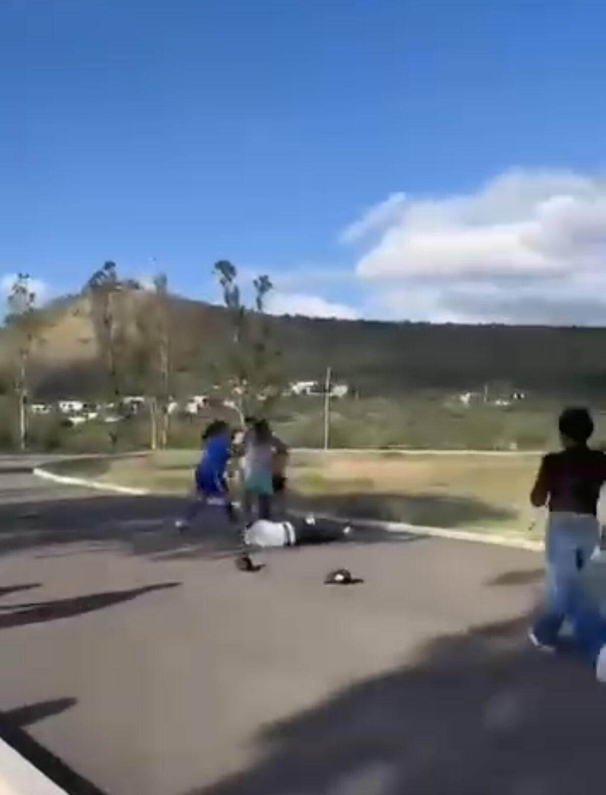 Violencia en Colón Mancha Balón de Futbol