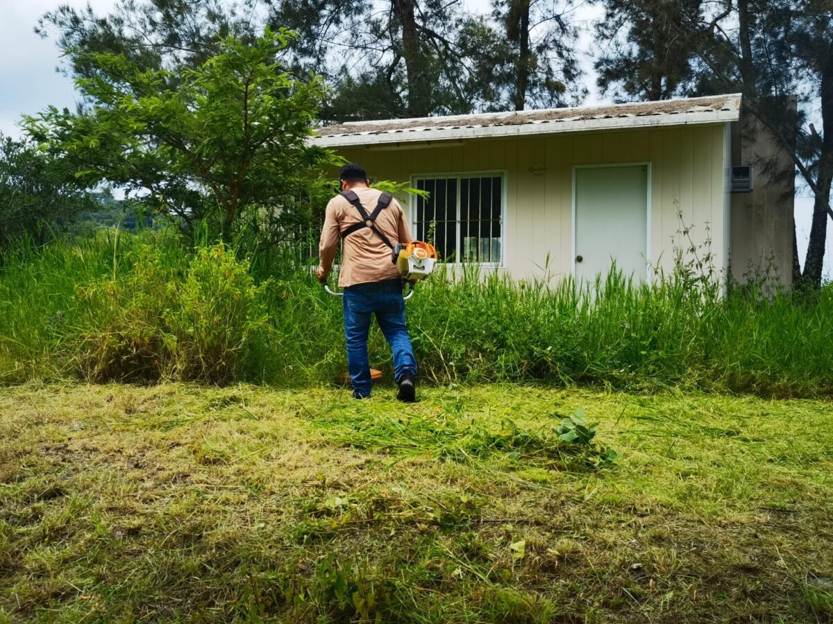 En Jalpan realiza trabajos de rehabilitación en la Esc. Prim. Miguel Hidalgo de Tierra Fría