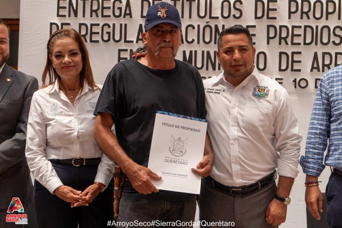 Con gestión y trabajo en equipo se logra la entrega de 18 títulos de propiedad a familias de Arroyo Seco&nbsp;