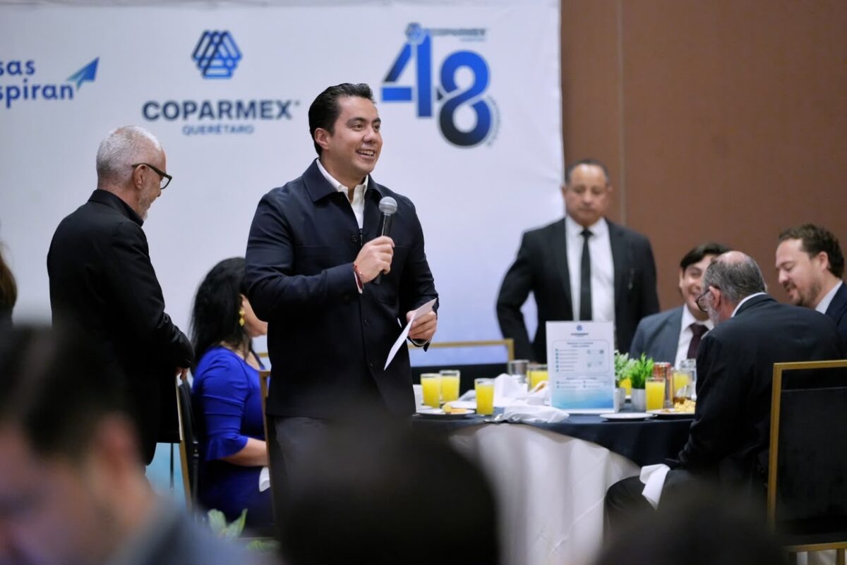 Respalda Felifer Macías la labor de COPARMEX en favor del desarrollo de Querétaro